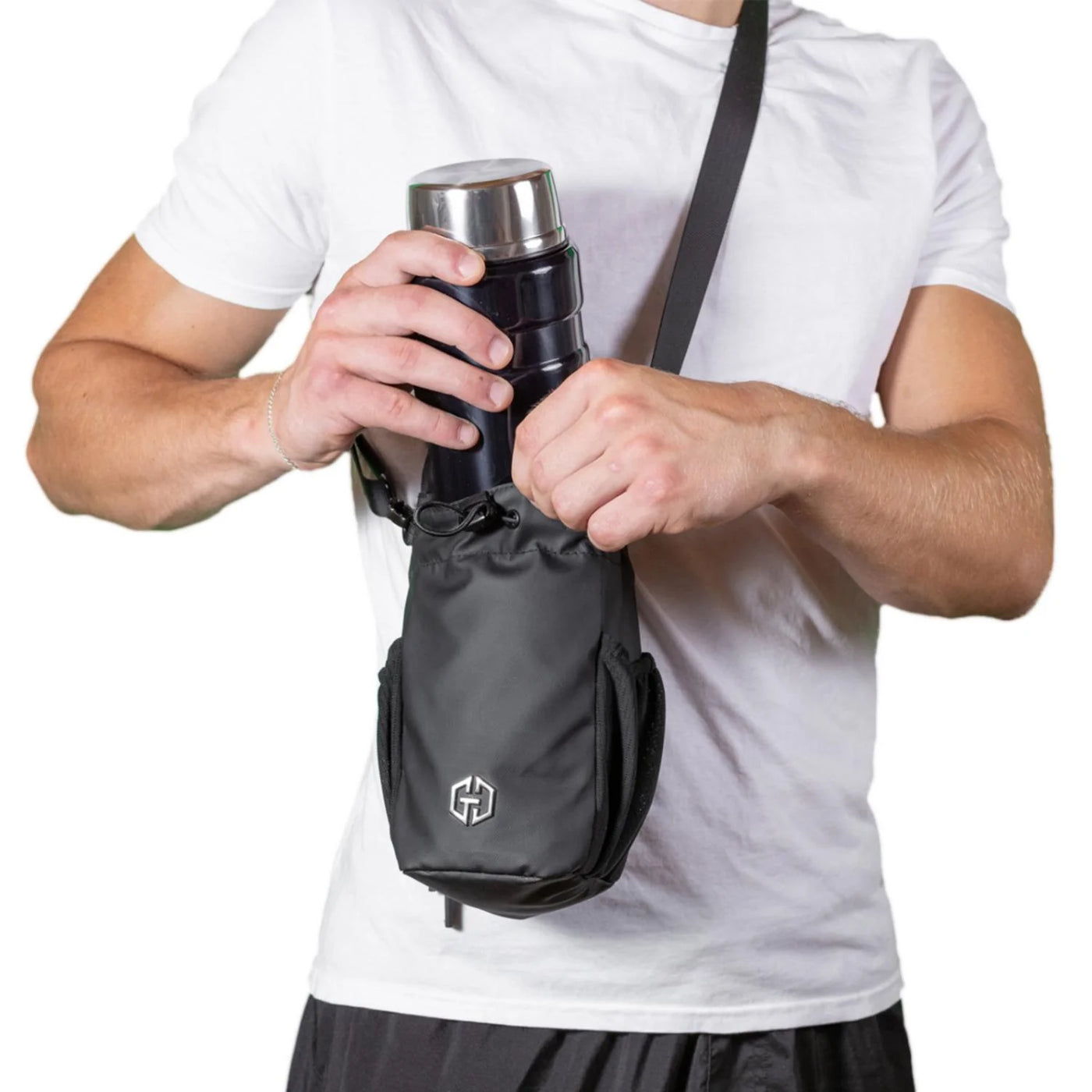 Aurora - Magnetische Gym Flaschen-Tasche
