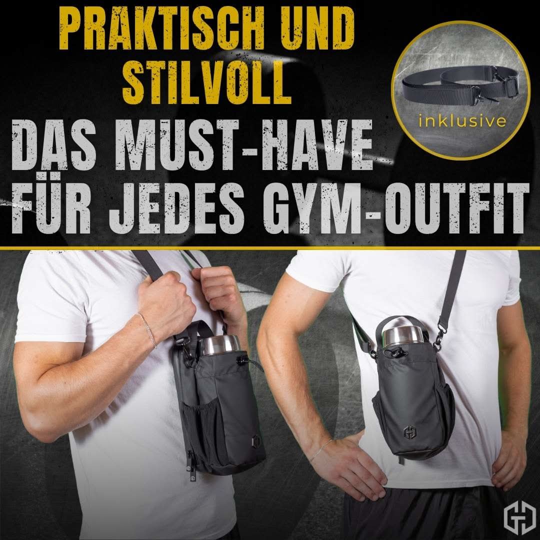 Aurora - Magnetische Gym Flaschen-Tasche
