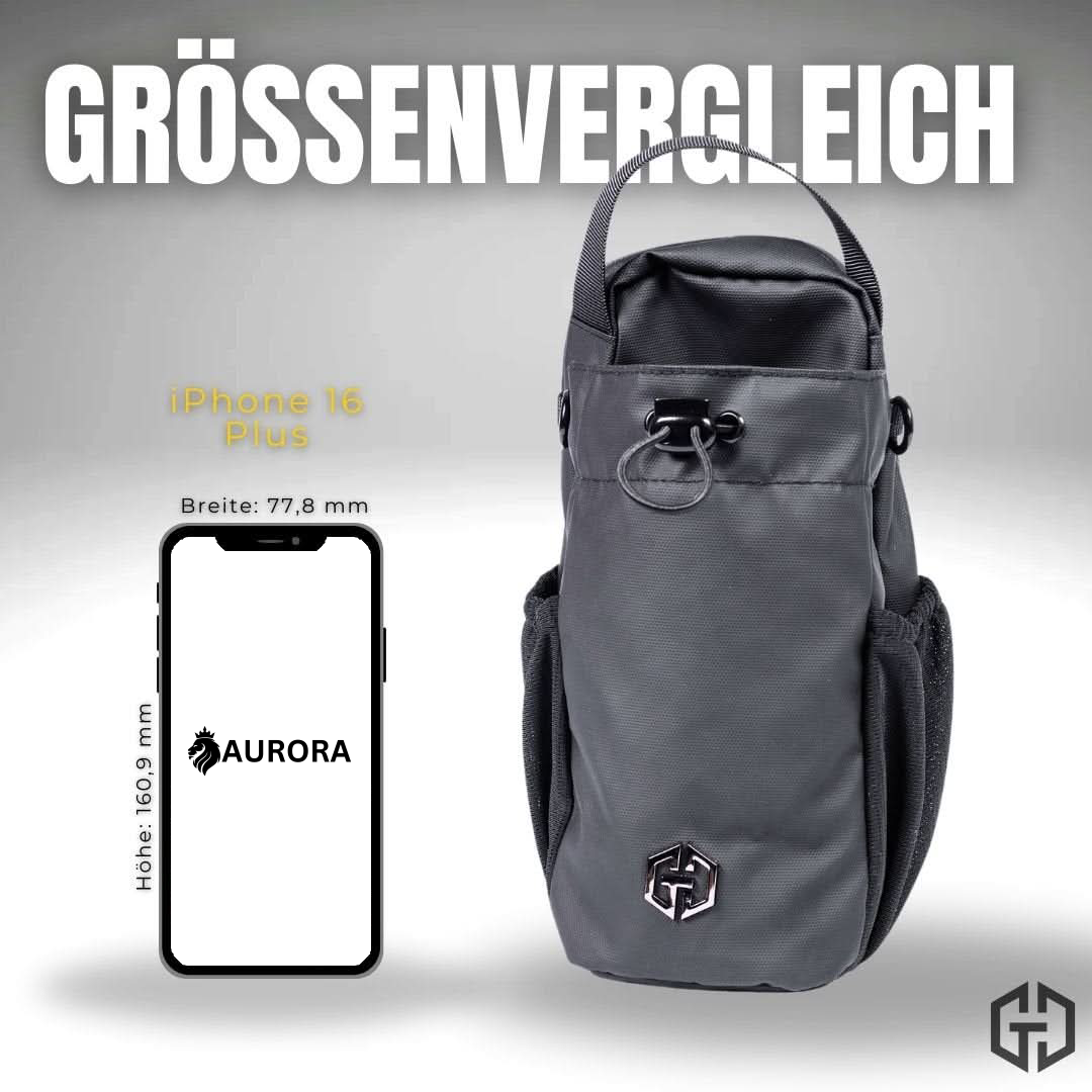 Aurora - Magnetische Gym Flaschen-Tasche